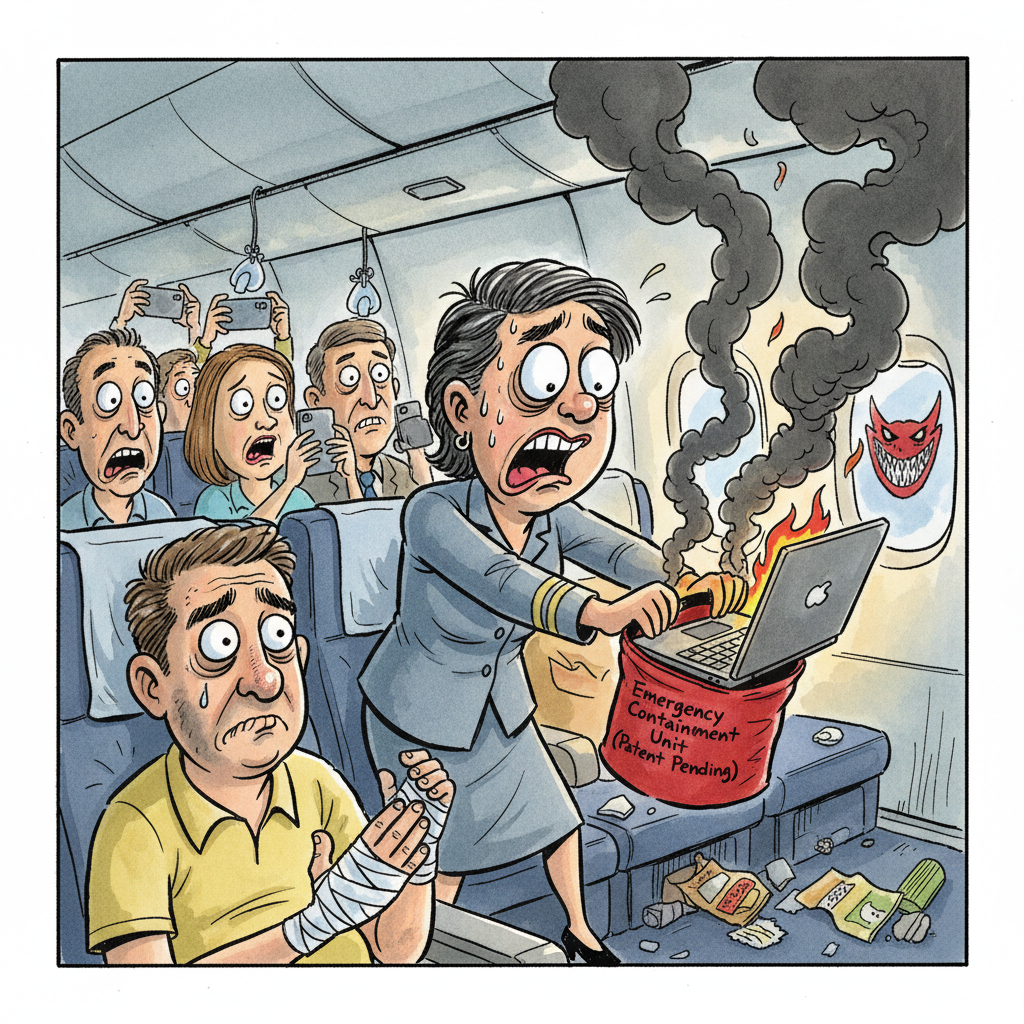 American Airlines Unveils Revolutionary 'Spontaneous Combustibility Feature' for Enhanced In-Flight Thrills