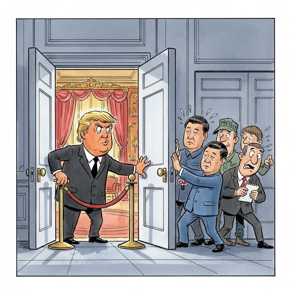 American Journalists Deemed Incompatible With 'Great' Leadership, Unlike Global Strongmen
