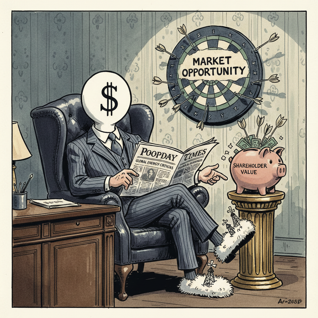 American Oil Companies: Too Busy Quadruple-Checking Calendar for Next 'Uncertain Time' to Capitalize on Market Share