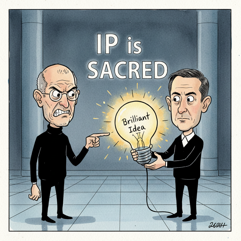 Apple Demands Cease-and-Desist on Silicon Valley's Sole Innovative Idea