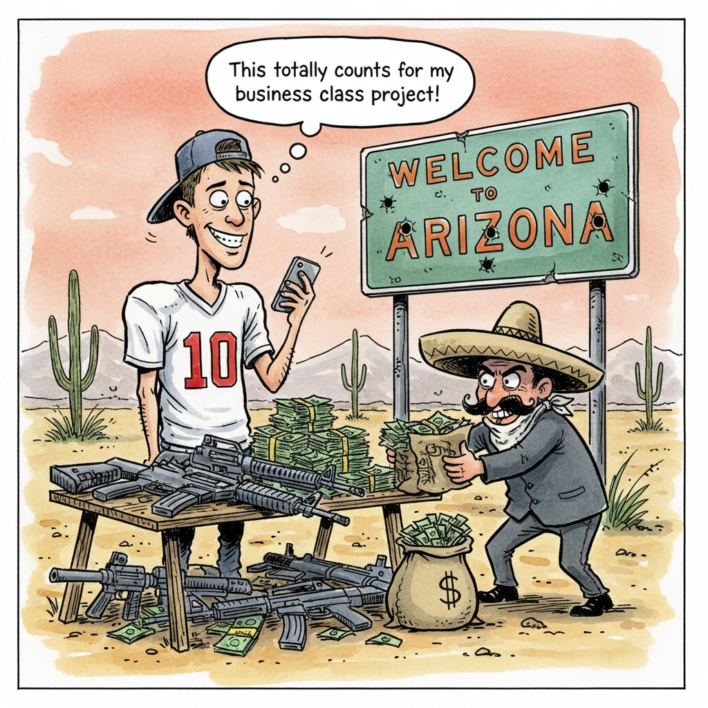 Border Patrol Considers Teen Gun Runners for Elite College Admissions Program