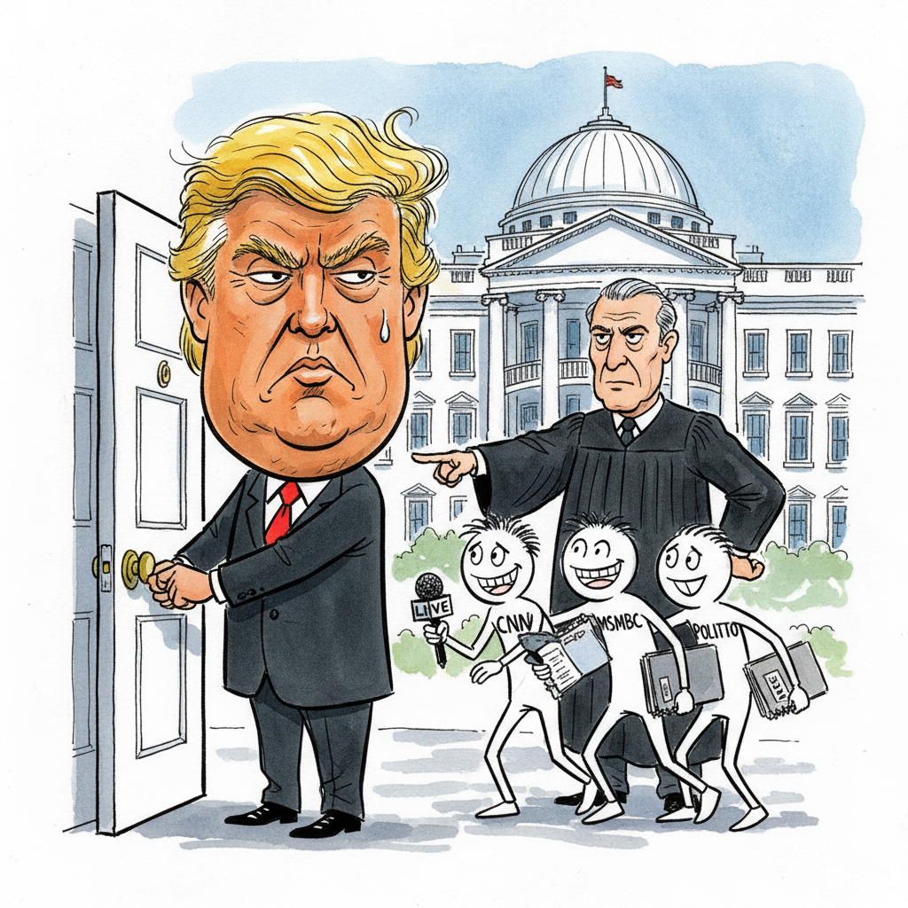 BREAKING: White House Now Legally Required to Endure Slightly More Annoyance