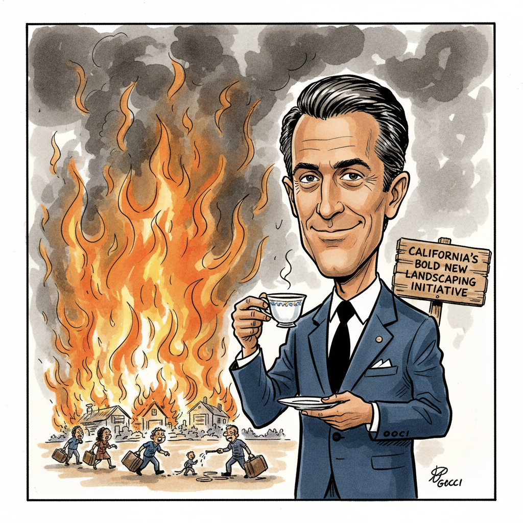 California Introduces 'Fire Season Chic,' Urges Residents to Embrace Spontaneous Incineration