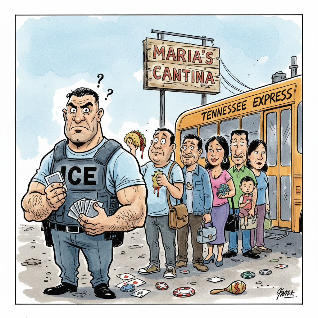 Cantina's Gamblers Disappear Mid-Hand, Reappear in ICE Custody