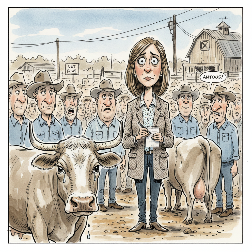 Cattle Futures Plunge as Rural Voters Discover Alternative Economic Anxieties