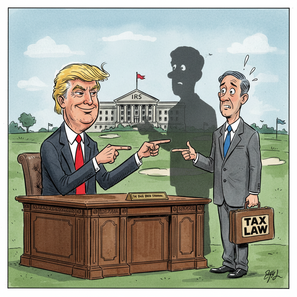 Conflict of Interest? More Like 'Conflict of Interest: Deluxe Edition' for IRS Nominee
