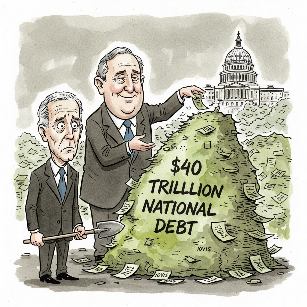 Congress Declares National Debt 'Too Big to Count,' Citing Math Fatigue