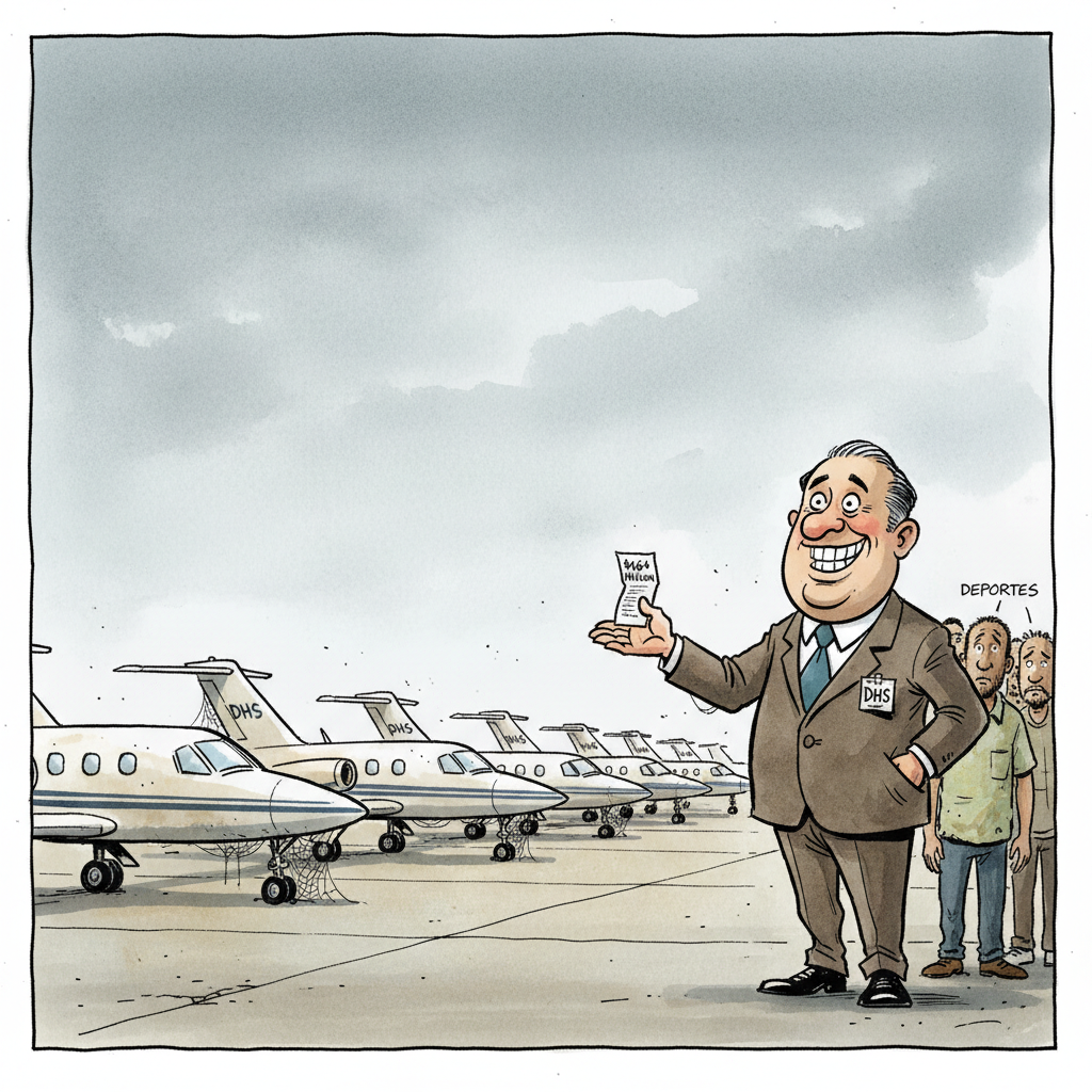 DHS Unveils 'Strategic Parking Initiative' for $464M Jet Fleet