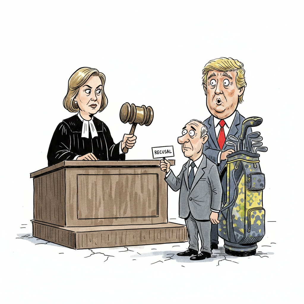 DOJ: Judge's 'Legal Expertise' May Present Conflict of Interest
