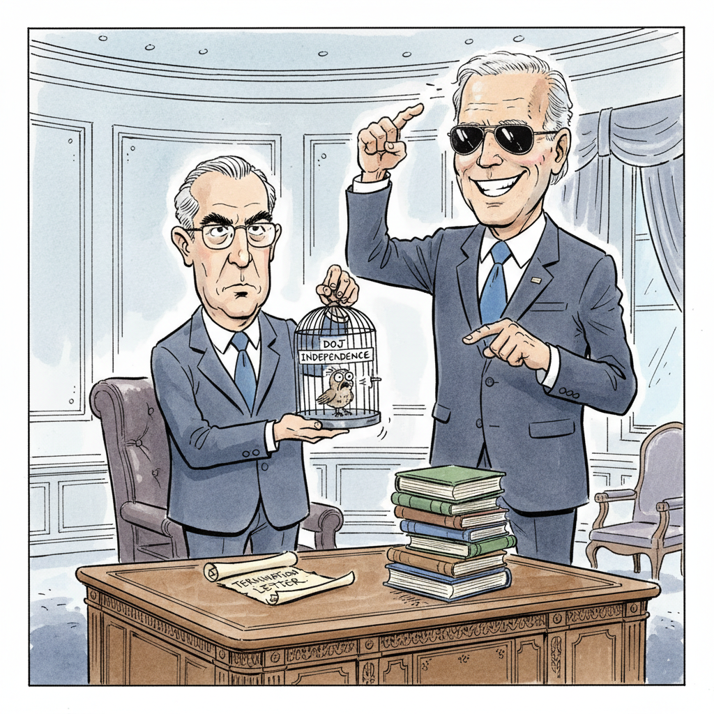 DOJ 'Performance Review' Reveals President Has Inalienable Right to Demand Fealty