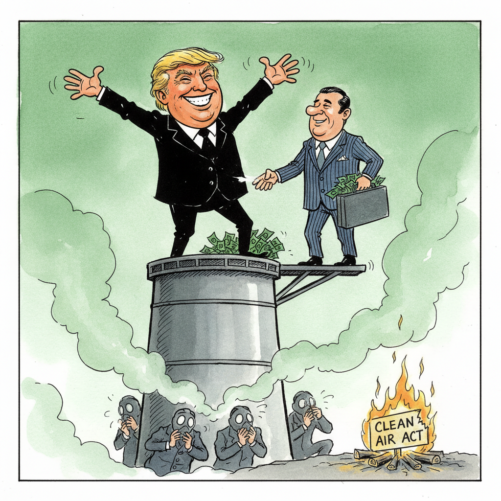 Eco-Friendly President Streamlines Environment, Emissions, Donor Backlog
