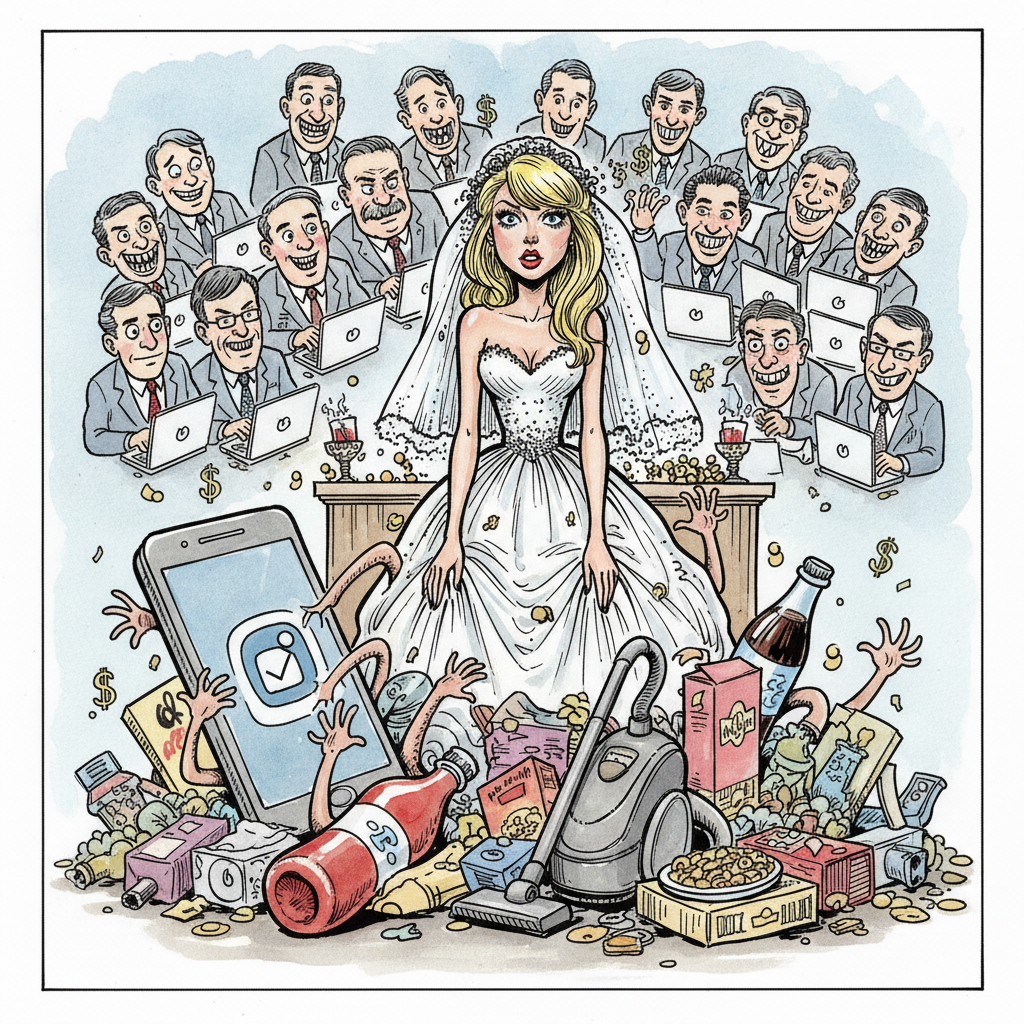 Economic Indicators Surge as Swift's Nuptials Prompt Global Brand Orgy