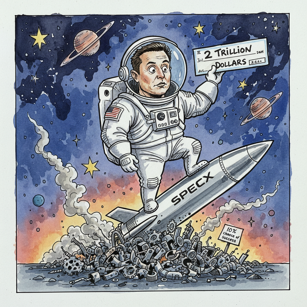 Elon Musk Manifested A Whole-Ass Space Empire, Lowkey Shocked It Worked?