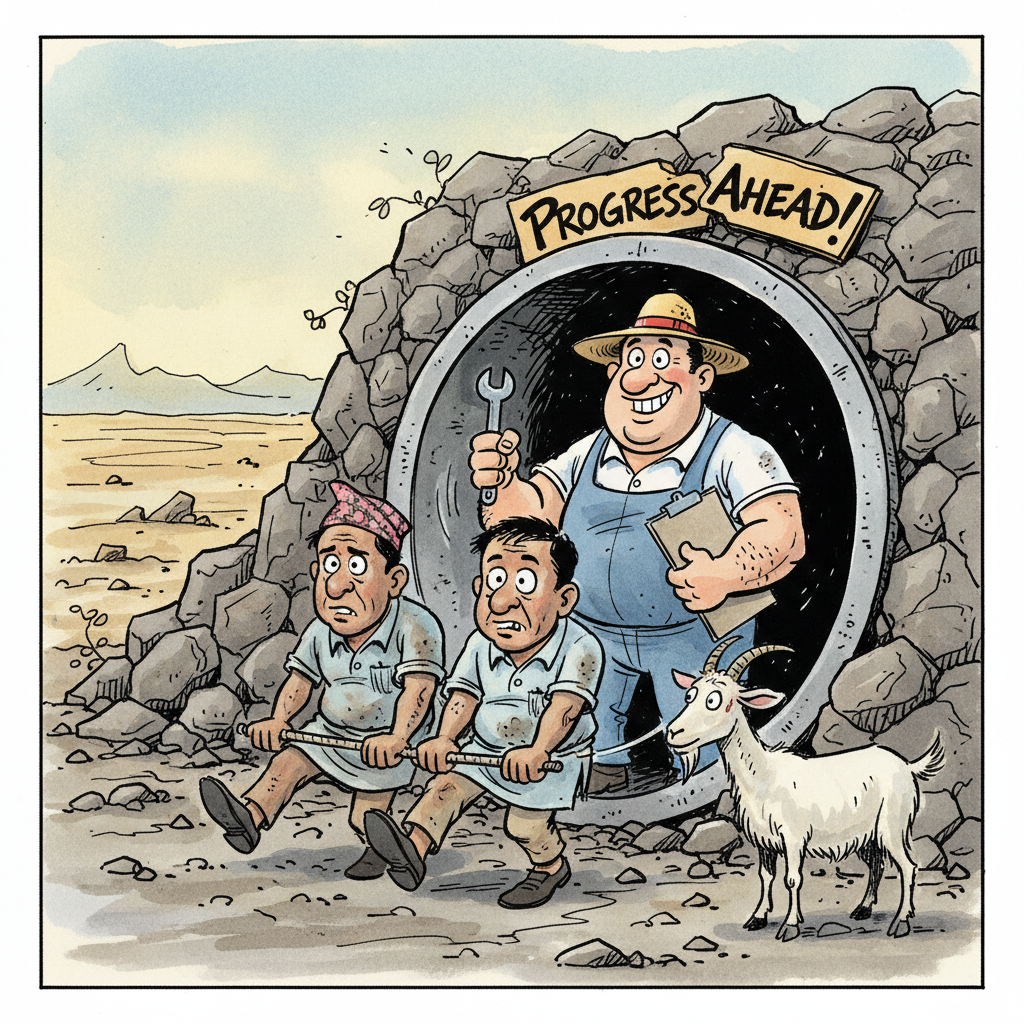 Engineering Feat: Two Men Successfully Extracted From Nation-Building Project