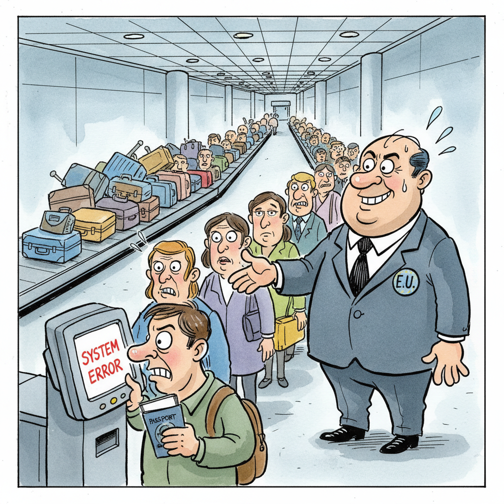 EU Biometric Border System: Your Face Is Now Our Problem, Says Brussels