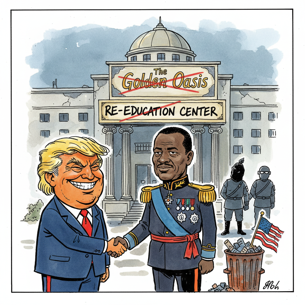Exclusive: U.S. 'Deportation Experience' Offers All-Inclusive, Black-Bagged Tropical Getaway