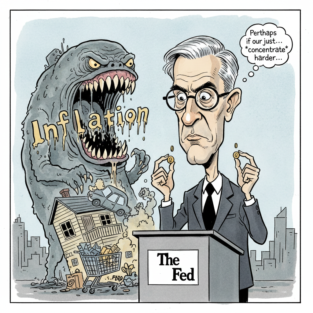 Fed Announces New Anti-Inflation Strategy: 'Just Don't Buy Things'