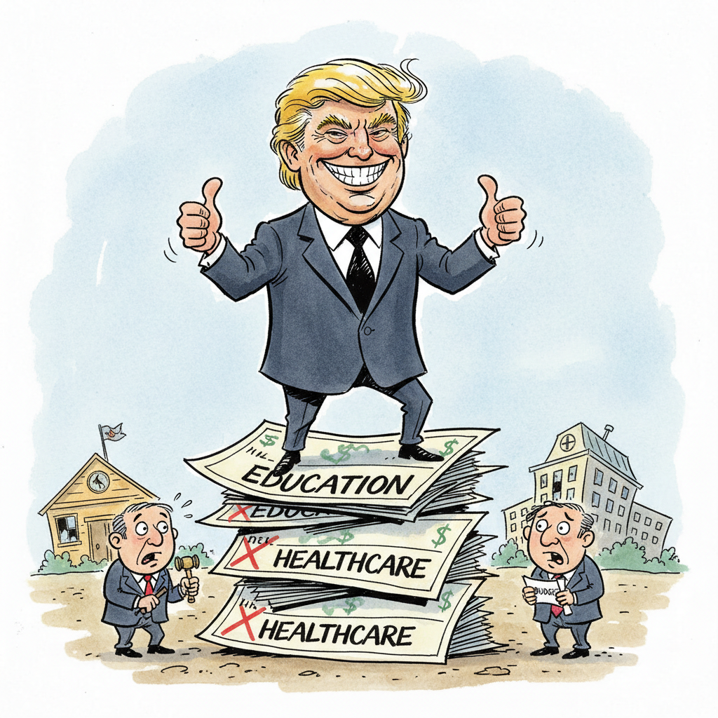 Financial Alchemist Trump Transforms Mere Money Into 'Zero Sum,' Defies Physics, Congress