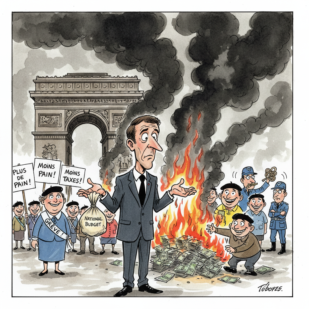 France Discovers Unpopular Truth: Free Stuff Costs Money, Chaos Ensues
