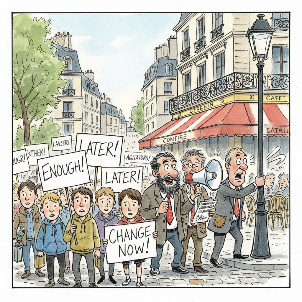 France's Far-Left Discovers New Unifying Cause: Mild Annoyance