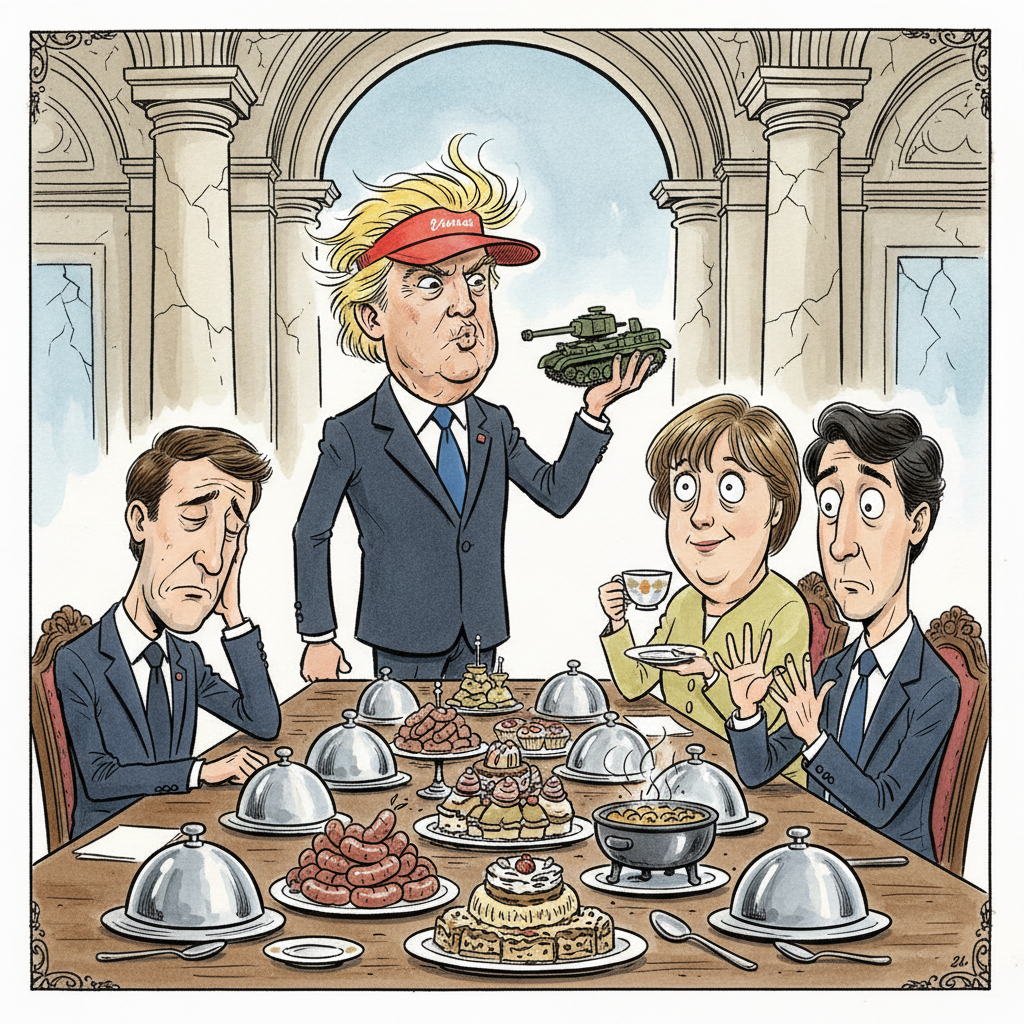 G7 Allies, Fresh Out of 'Thoughts & Prayers' for American Interventionism, Brace for Trump's Geopolitical Speed Dating