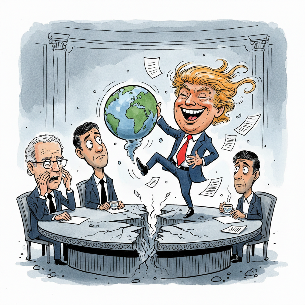G7's Giving Major 'Group Project Where Only One Person Cares' Vibes, Trump Lowkey The Class Clown