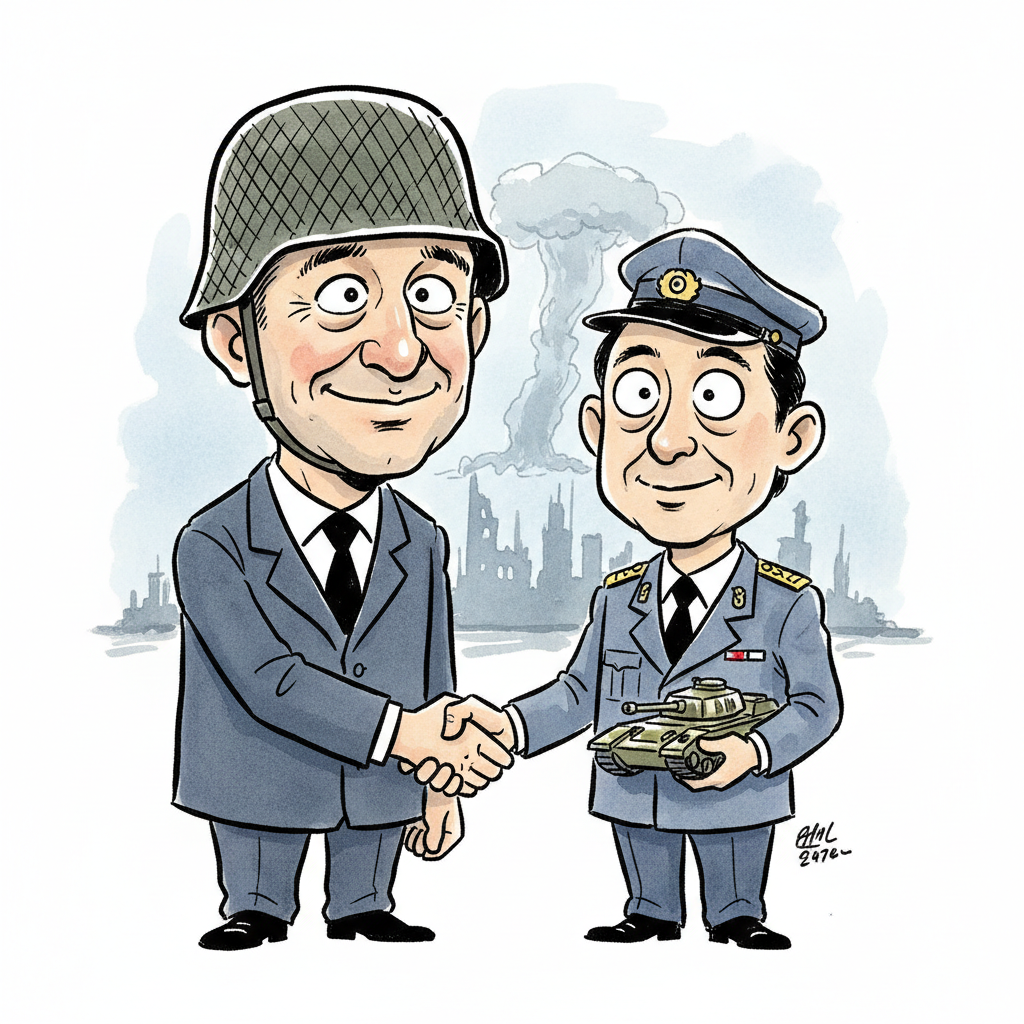 Germany and Japan: Back Together, and Ready to Get the Band (and Tanks) Back Together! Again!