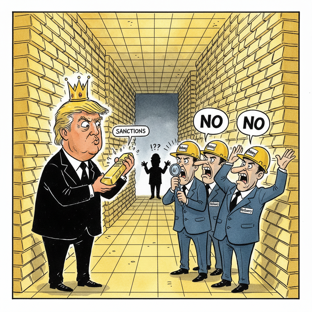 Gold Standard of American Diplomacy: We Stole the Gold, Now We Can't Even Launder It