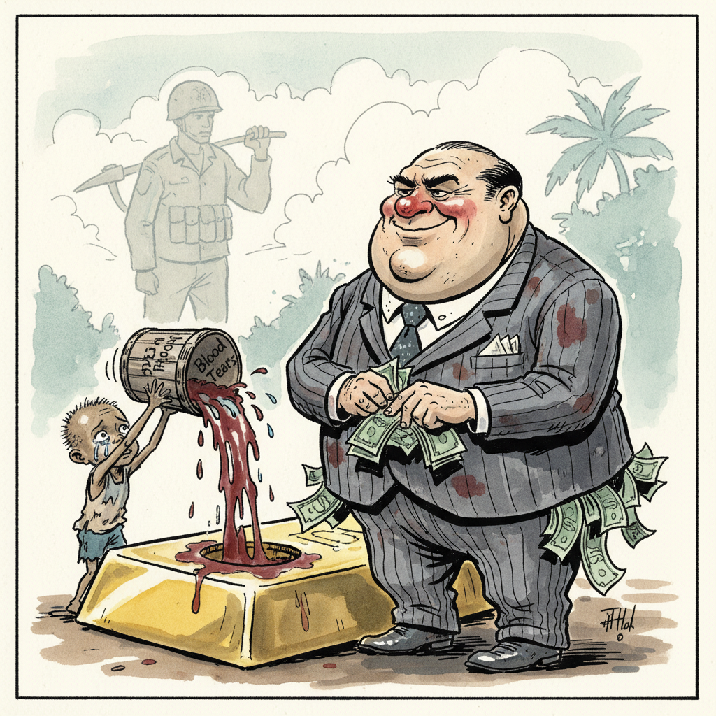 Gold Standard: Wall Street Finds Ethical Loophole in 'Blood Diamonds' for Dummies