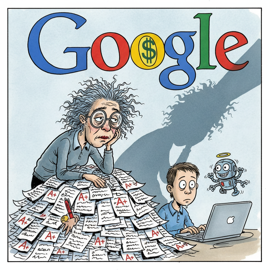 Google Generously Equips Minors with Existential Dread as Classroom AI Rolls Out