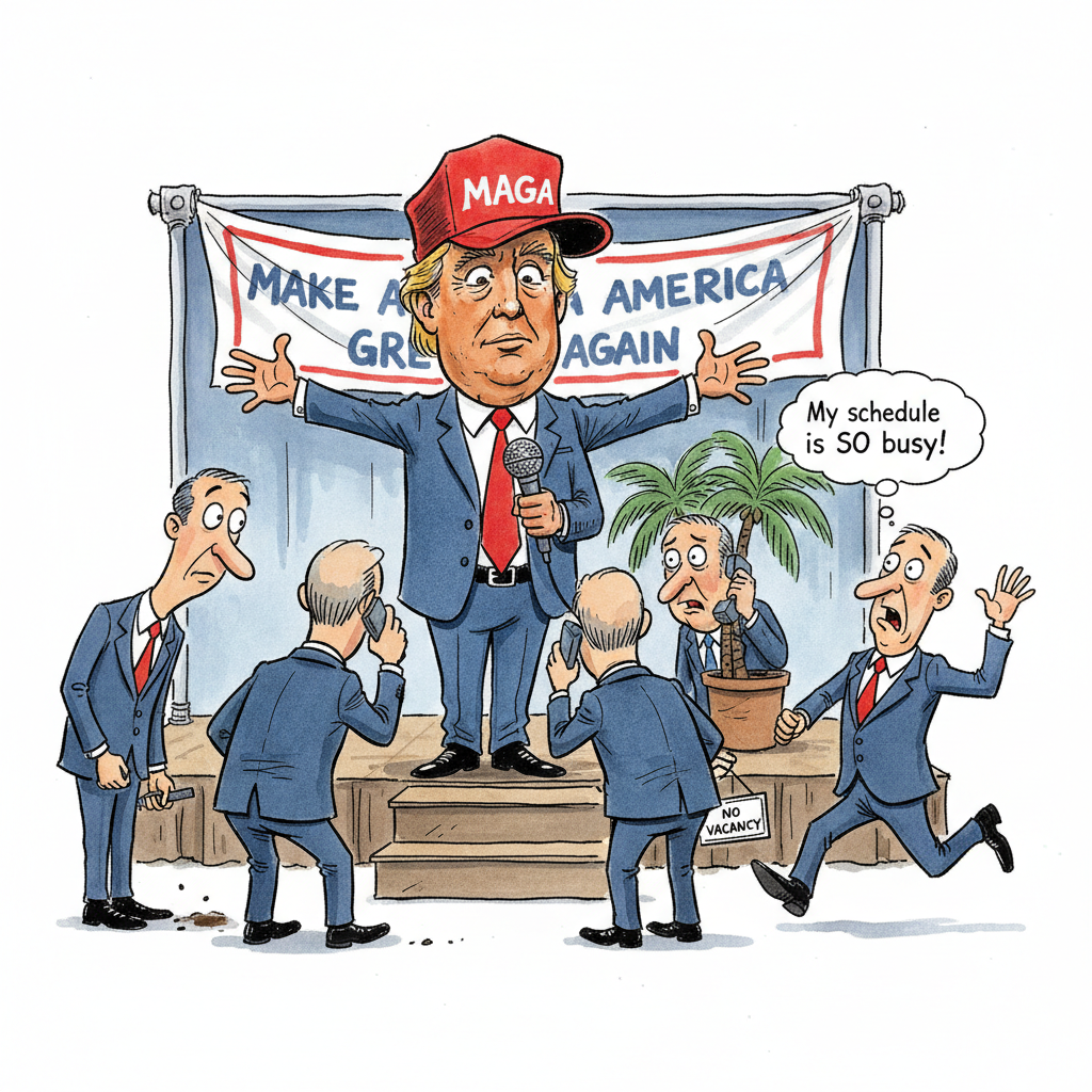 GOP Senate Hopefuls Refuse Trump's Campaign Hug, Opting for 'Social Distancing' From Reality