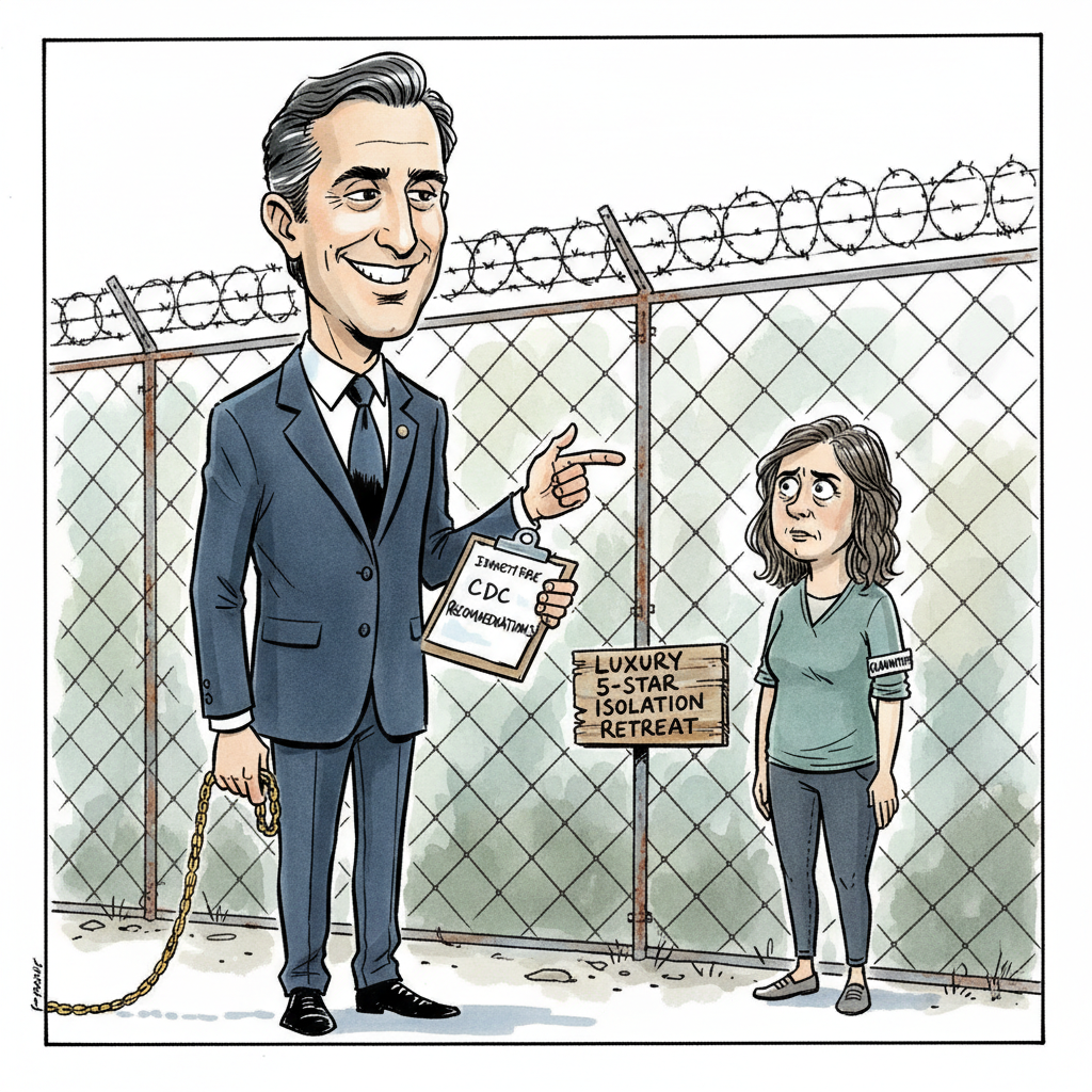 Hantavirus Internment Camp Now Features 'Bespoke Incarceration' for Select Dissidents