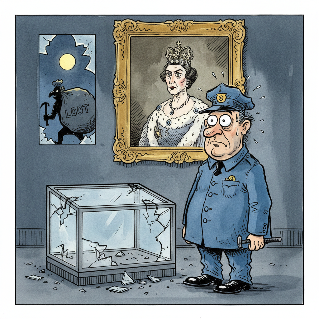 Historic Diamond Heist: Authenticity Verified by Absence