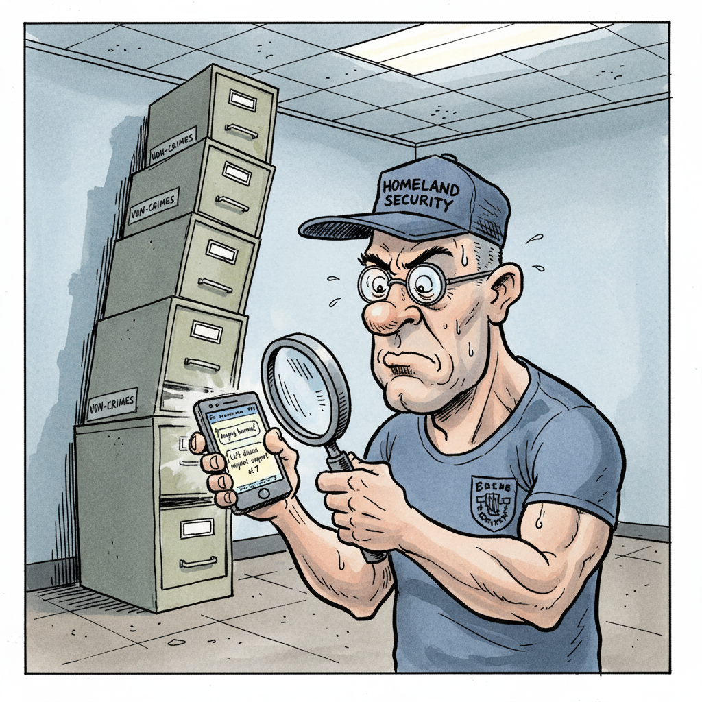 Homeland Security Praises Efficiency of 'Pre-Crime' Surveillance on Non-Threats