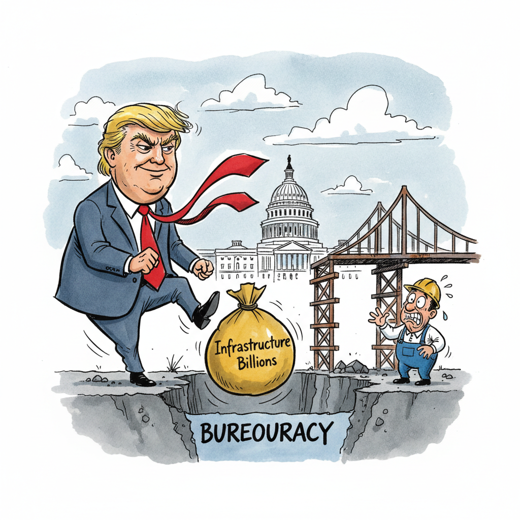 Infrastructure Funds 'Disappearing' – Admin Suspects Bermuda Triangle of Bureaucracy