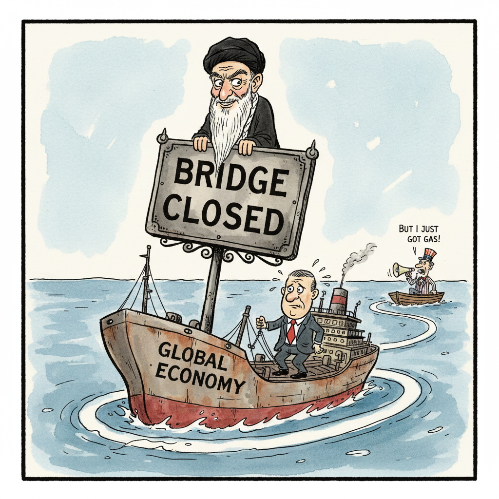 Iran's Latest Strait Gambit: 'But My Cousin Was Just Getting Comfortable!' Whines Global Shipping