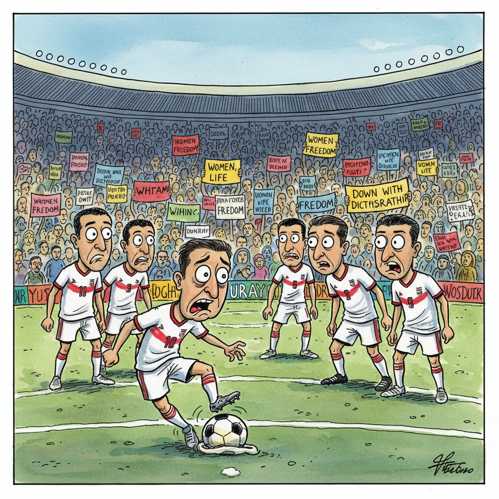 'It's Giving' Regime-Change Chic: Iran's World Cup Squad, Now With Added Geopolitical Subtext!