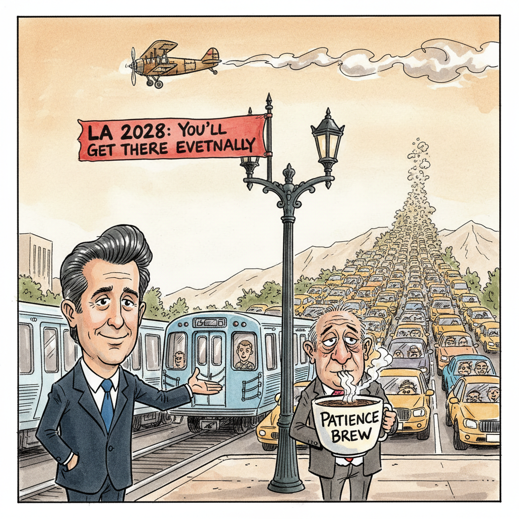 L.A. Commuters Astound Scientists by Recalling Existence of Public Transit