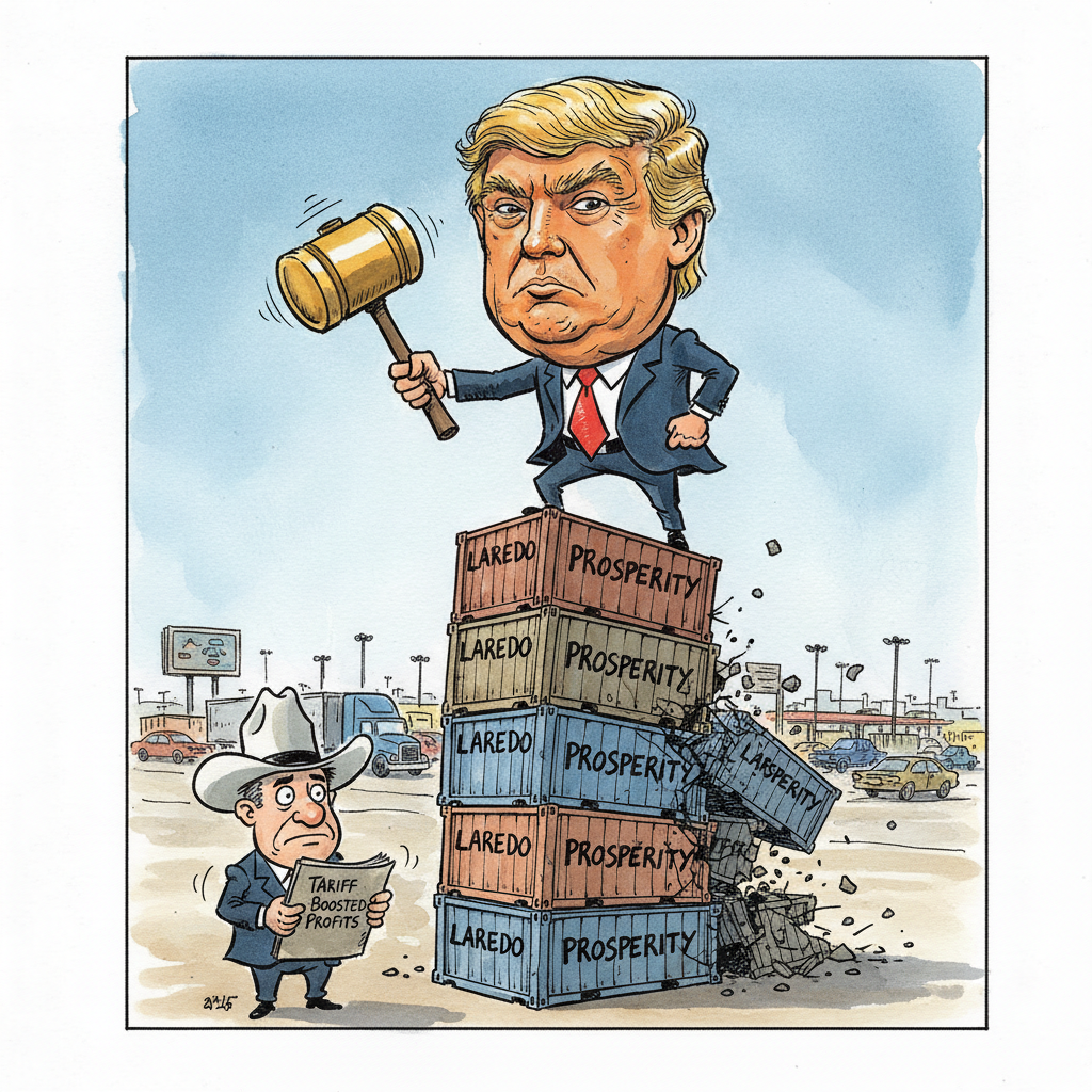 Laredo Residents Initiate GoFundMe for Trump's Next 'Big Brain' Idea, Just in Case