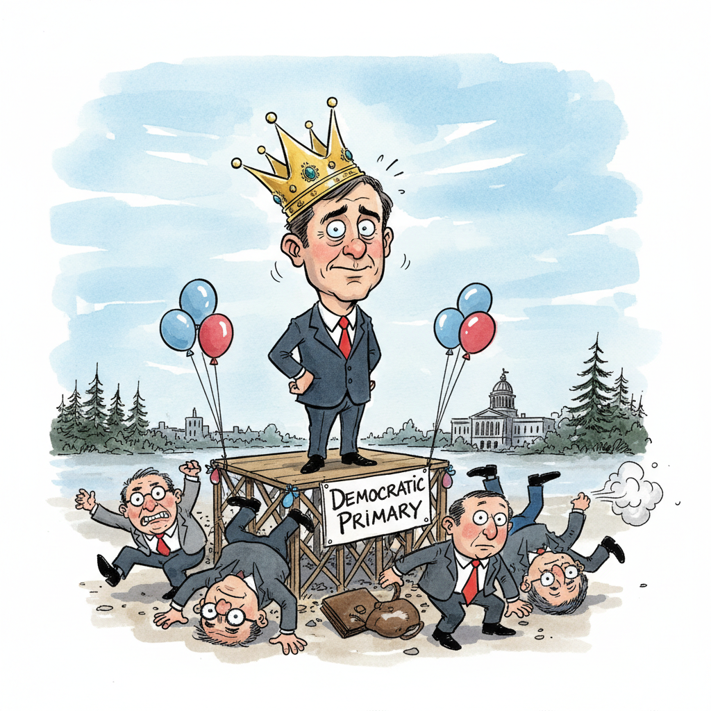 Maine Democrats Achieve Peak Efficiency: From Three-Ring Circus to Single-Ring Séance