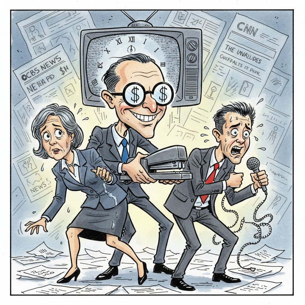 Media Consolidation Reaches Peak Inevitability: CNN and CBS to Merge Into Single Dysfunctional Entity