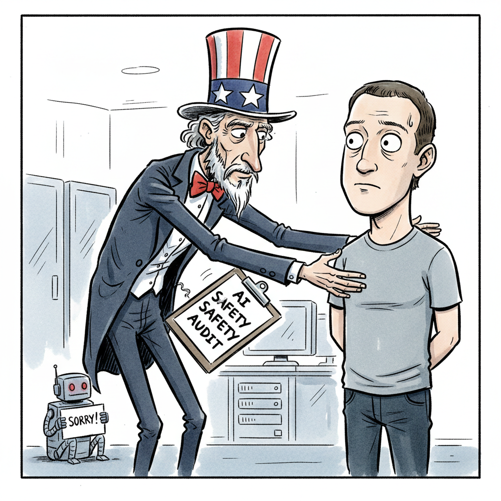 Meta's Zuck Delivers Soulful 'No Thank You' to Government's 'Safety' Hug, Cites 'Pre-Existing Cringe Condition'