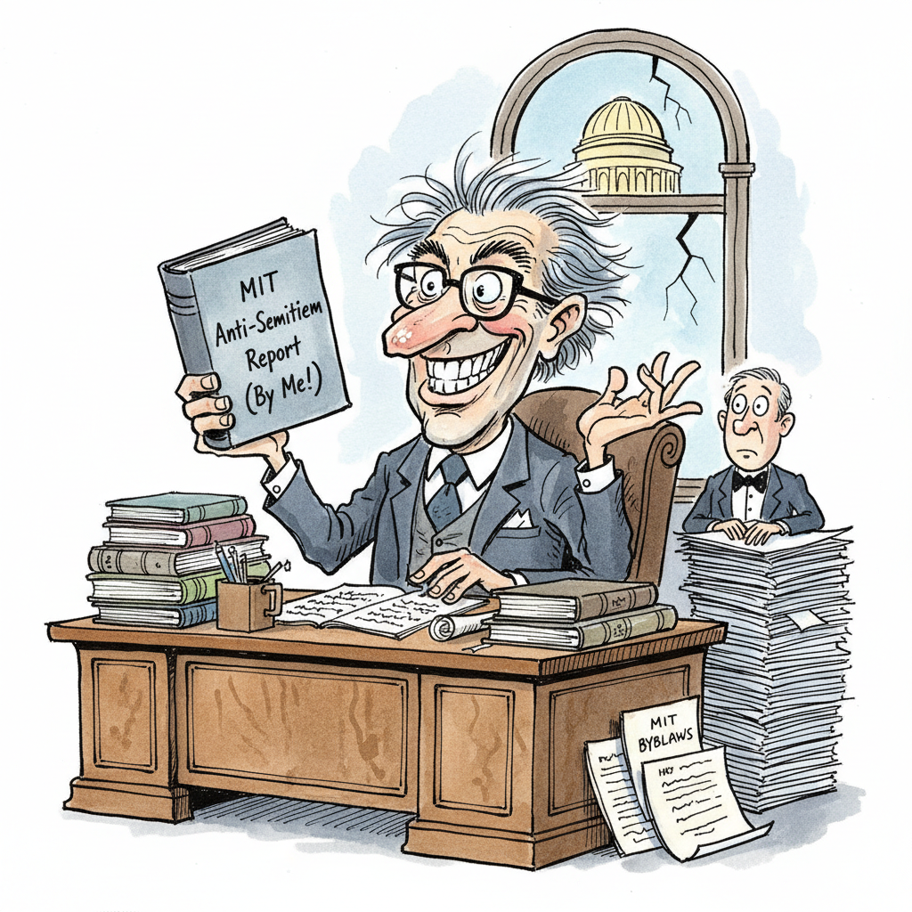 MIT Professor Discovers Loophole: Self-Authored 'Official' Report Funds Book Tour
