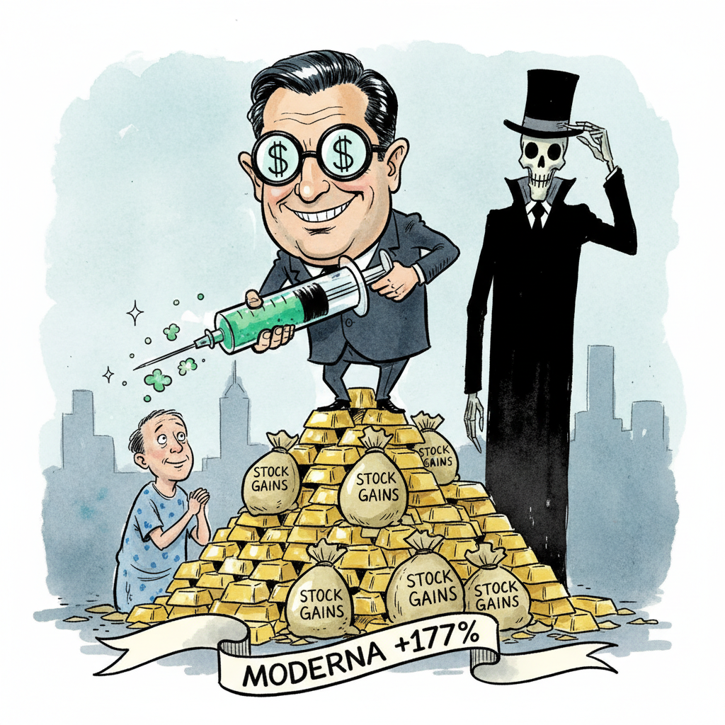 Moderna Pivots from Public Health to Private Wealth, Discovers New Cure: Stock Prices