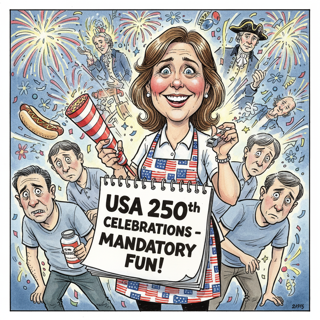 Nation's 250th Birthday Party 'Traumatic' for Unsuspecting Mainer