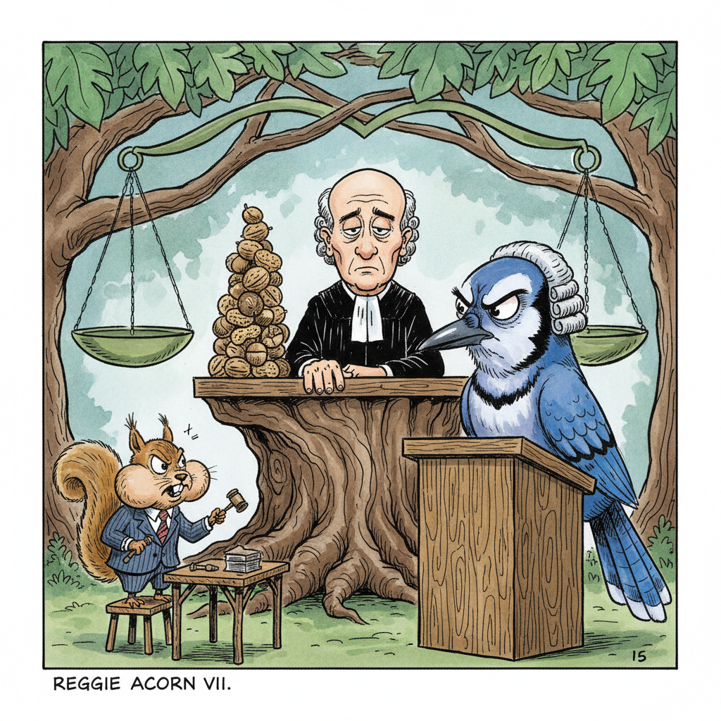 Nation's Most Decorated Squirrel Seeks Legal Counsel After Fanciful Nut Hoarding Allegations