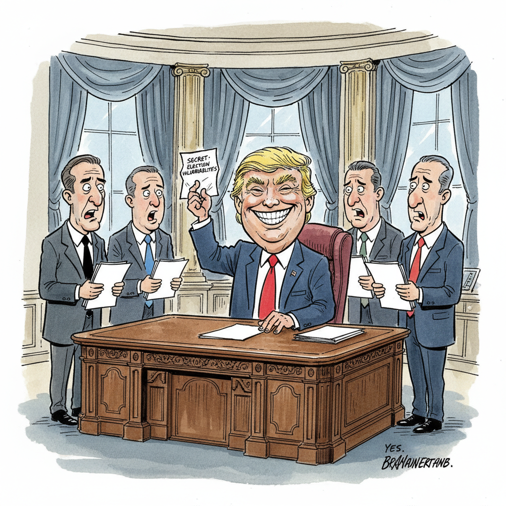 Nation's Top Spy Agencies Discover 'Truth' Is Whatever Trump Says It Is (Again)