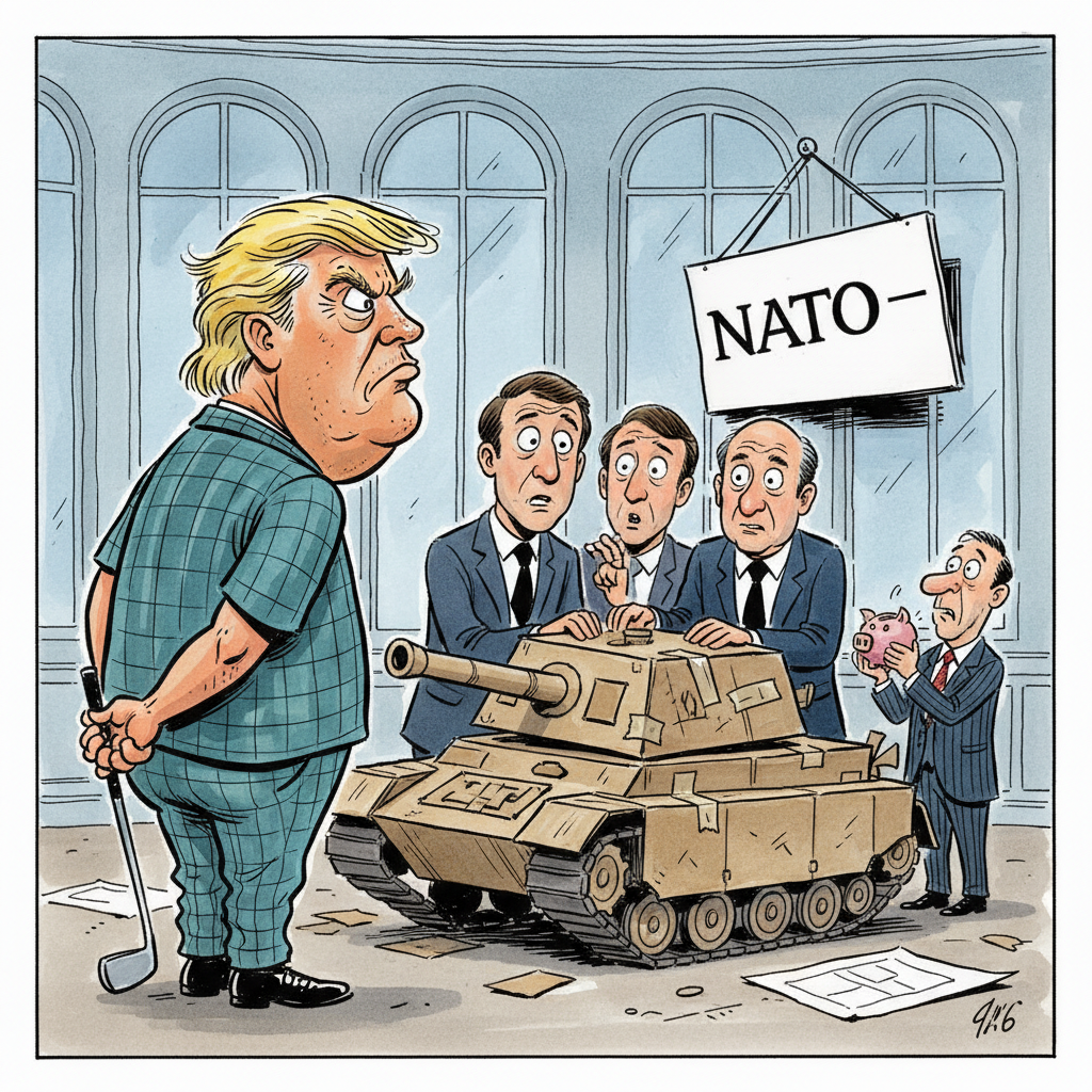 NATO Members Consider GoFundMe For Collective Defense, Cite 'Emotional Labor' Demands