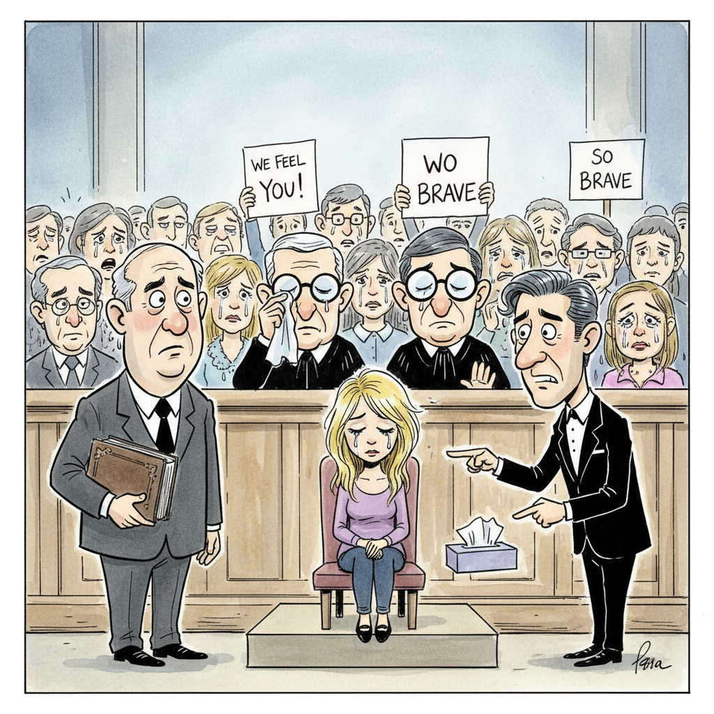 New Legal Strategy: Just Be Sad Enough