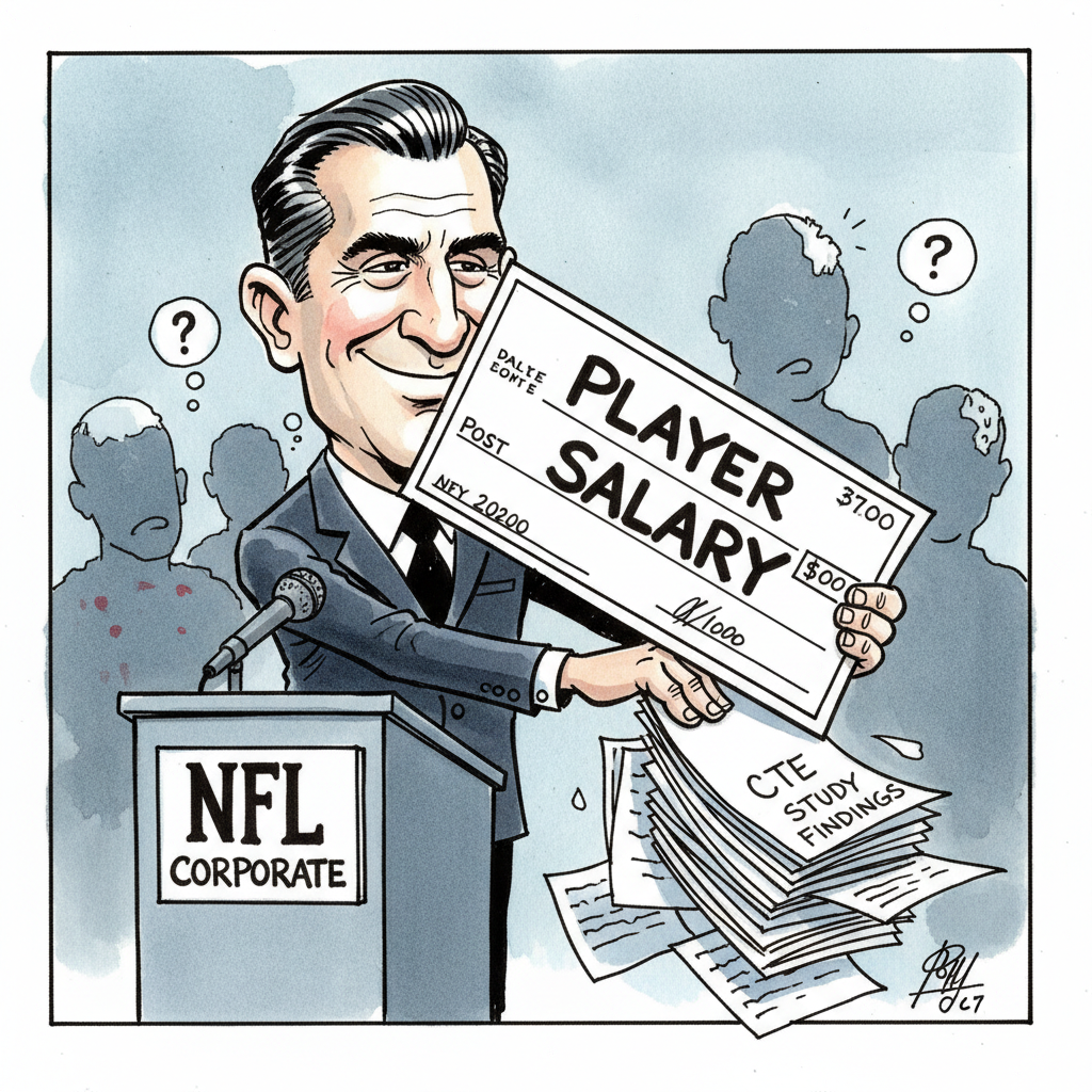 NFL Unveils 'Head Trauma Bonus,' Citing 'Competitive Advantage' in Memory Loss